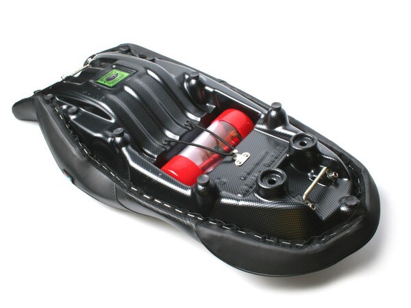 World Sport Performance Seat for the BMW F 800 S.ST, F 800 R, F 800 GT, Under the pan.